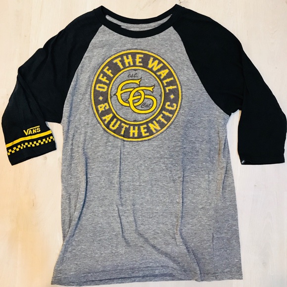 vans baseball shirt